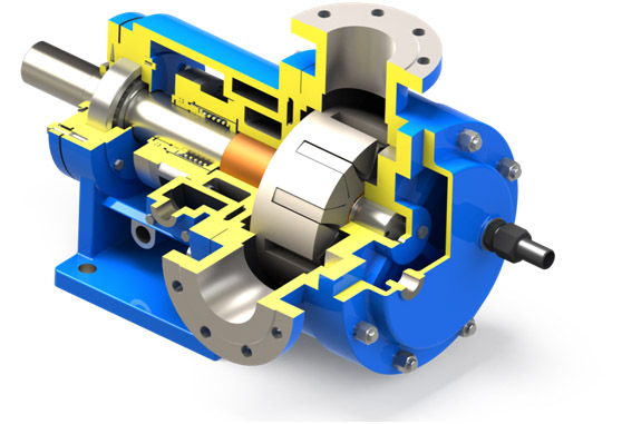 高(gao)粘度泵結構(gou)圖